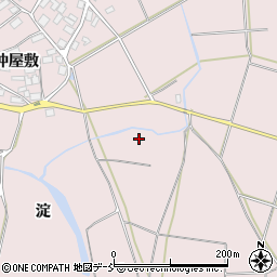 福島県須賀川市堤淀周辺の地図