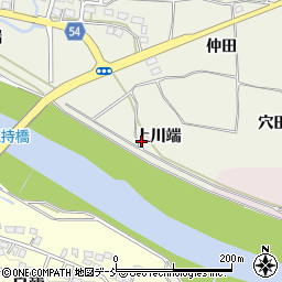 福島県須賀川市江持（上川端）周辺の地図