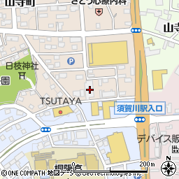 福島県須賀川市山寺町551周辺の地図