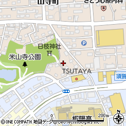 福島県須賀川市山寺町519周辺の地図