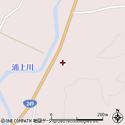 石川県輪島市門前町浦上（ヘ）周辺の地図