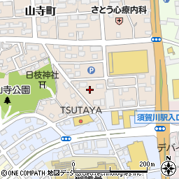 福島県須賀川市西川坂の下周辺の地図