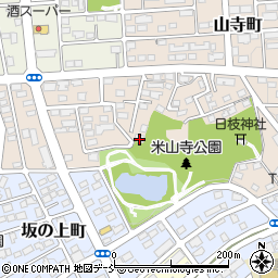 福島県須賀川市山寺町411周辺の地図