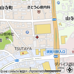 福島県須賀川市山寺町77周辺の地図