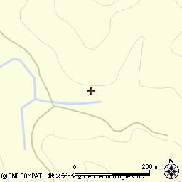 八左ェ門沢周辺の地図