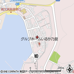 石川県鳳珠郡能登町姫12-74周辺の地図