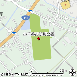 小千谷市防災公園周辺の地図