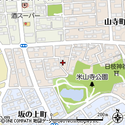 福島県須賀川市西川（坂の上）周辺の地図