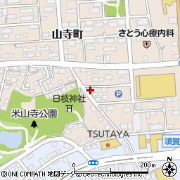 福島県須賀川市山寺町95周辺の地図