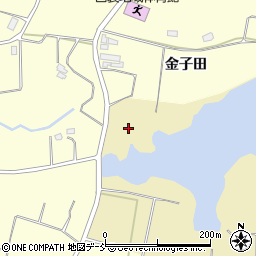 福島県須賀川市西川笹平周辺の地図