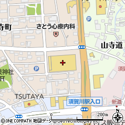 セリアヨークベニマル須賀川西店周辺の地図