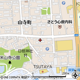 福島県須賀川市山寺町109周辺の地図