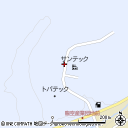 サンテック株式会社　のと輪島工場周辺の地図