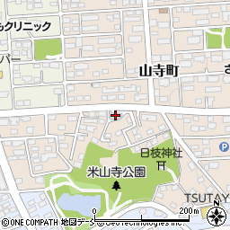 福島県須賀川市山寺町267周辺の地図