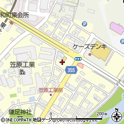 髪工房リッチマン須賀川店周辺の地図