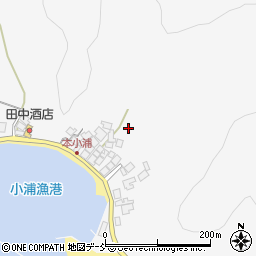 石川県能登町（鳳珠郡）小浦周辺の地図