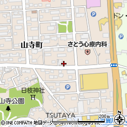 福島県須賀川市山寺町117周辺の地図