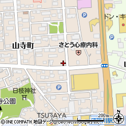 福島県須賀川市山寺町115周辺の地図