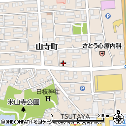 福島県須賀川市山寺町121周辺の地図