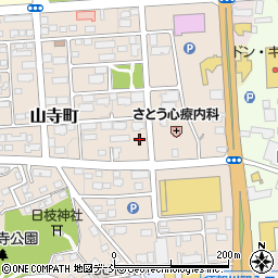 福島県須賀川市山寺町114周辺の地図