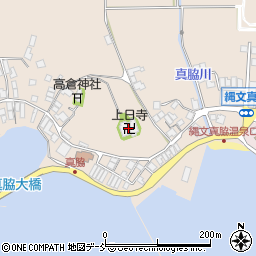 上日寺周辺の地図