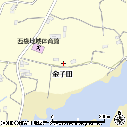 福島県須賀川市吉美根金子田周辺の地図
