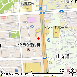 クラフトハートトーカイ須賀川店周辺の地図