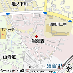 福島県須賀川市池ノ下町69-2周辺の地図