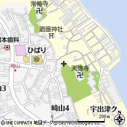 石川県鳳珠郡能登町宇出津ク周辺の地図