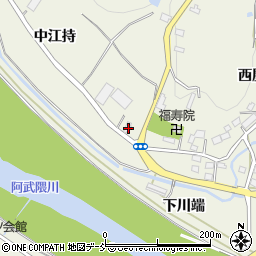 福島県須賀川市江持中江持194周辺の地図