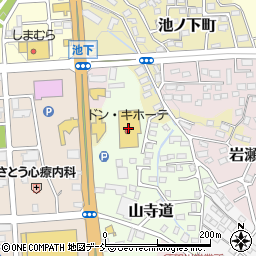 ドン・キホーテ須賀川店周辺の地図