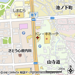 ダイハツ福島須賀川店周辺の地図