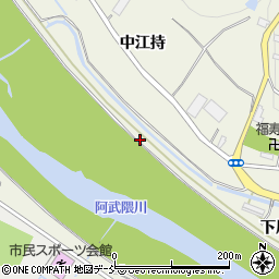 福島県須賀川市江持下川端周辺の地図