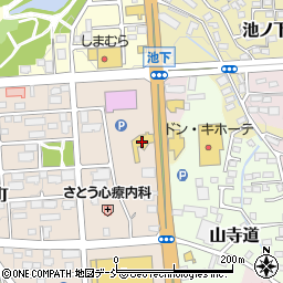 福島トヨペット須賀川店周辺の地図