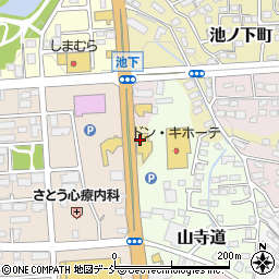 福島県須賀川市西川（山本）周辺の地図