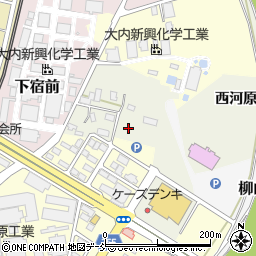 福島県須賀川市崩免周辺の地図