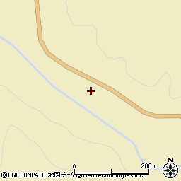 福島県大沼郡昭和村両原中井周辺の地図