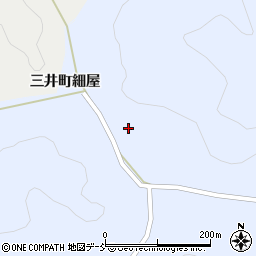 石川県輪島市三井町細屋ハチマク周辺の地図