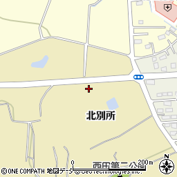 福島県須賀川市西川（北別所）周辺の地図