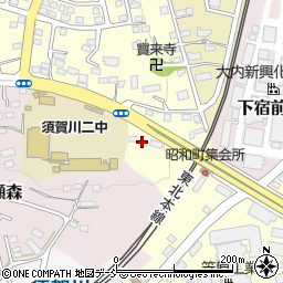 〒962-0002 福島県須賀川市上人坦の地図