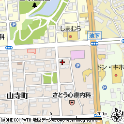 福島県須賀川市山寺町33周辺の地図