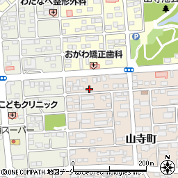 福島県須賀川市山寺町182周辺の地図