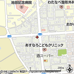 福島県須賀川市西山寺町周辺の地図