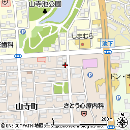 福島県須賀川市山寺町158周辺の地図
