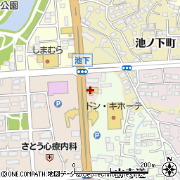 ネッツトヨタノヴェルふくしま須賀川店周辺の地図
