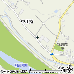 福島県須賀川市江持（中江持）周辺の地図