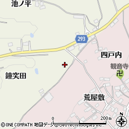福島県須賀川市江持鐘突田周辺の地図