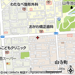 福島県須賀川市山寺町189周辺の地図