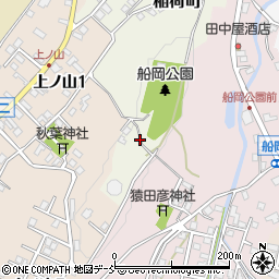 船岡山周辺の地図