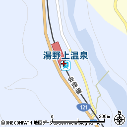 会津鉄道株式会社　湯野上温泉駅周辺の地図